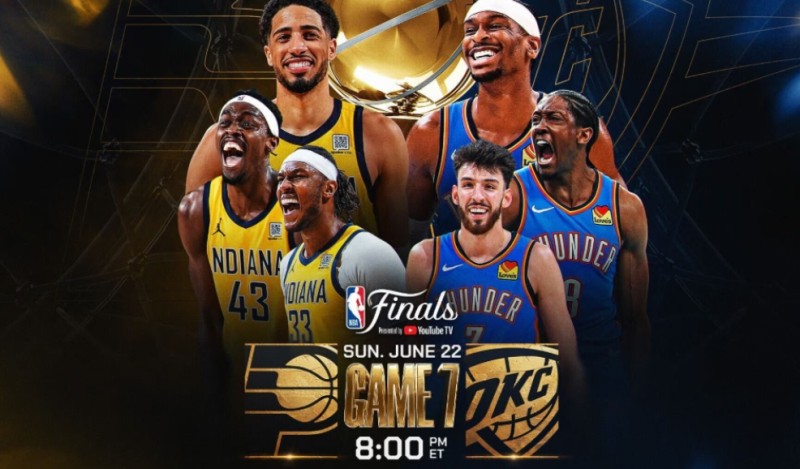 [천문] 23일 오클라호마 vs 인디애나 7차전