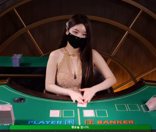 딜러님 손짓 하나에도 집중됨