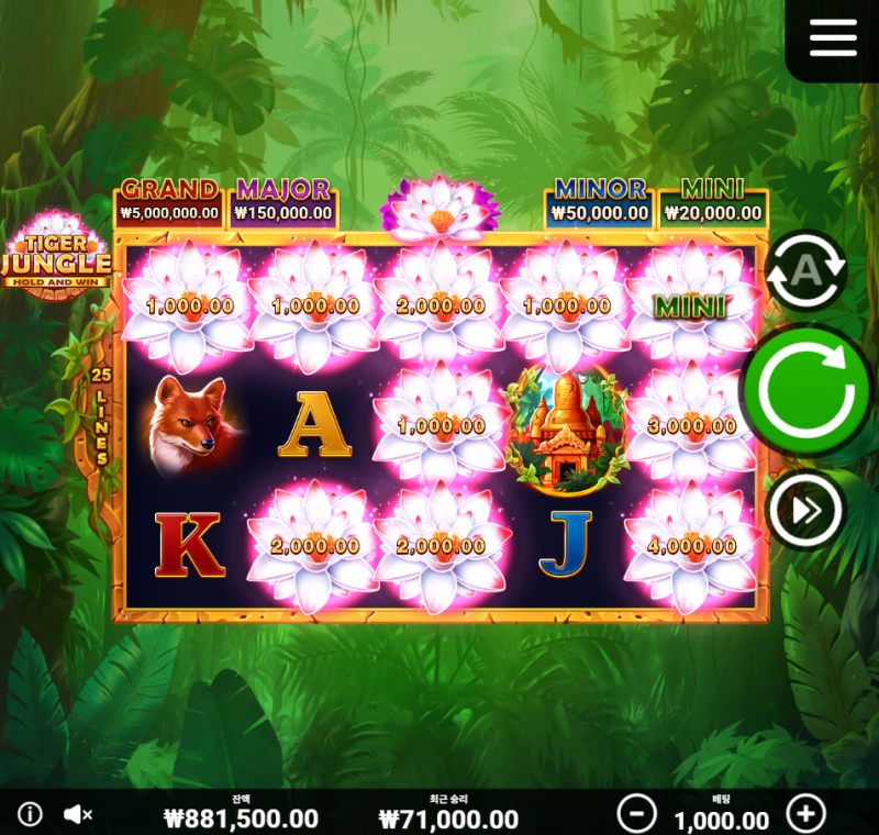 정글 탐험 가볍게 성공