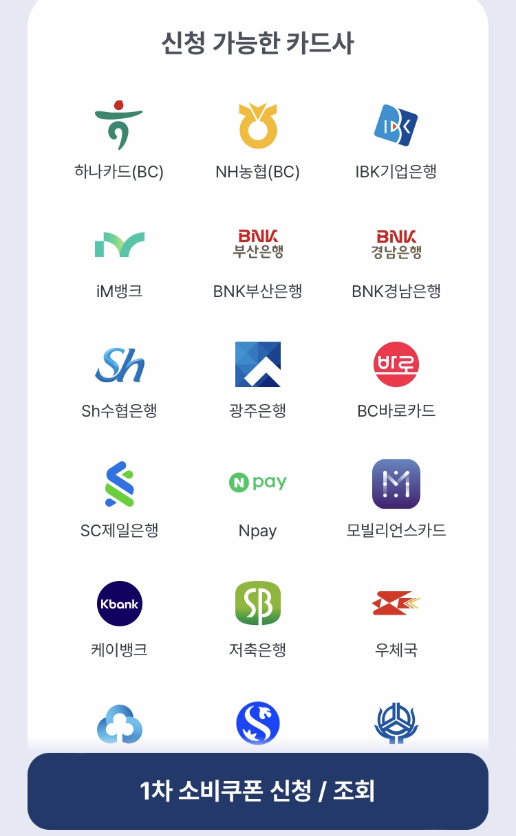 민생회복 소비쿠폰