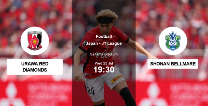 [천문] 23일 우라와 vs 쇼난