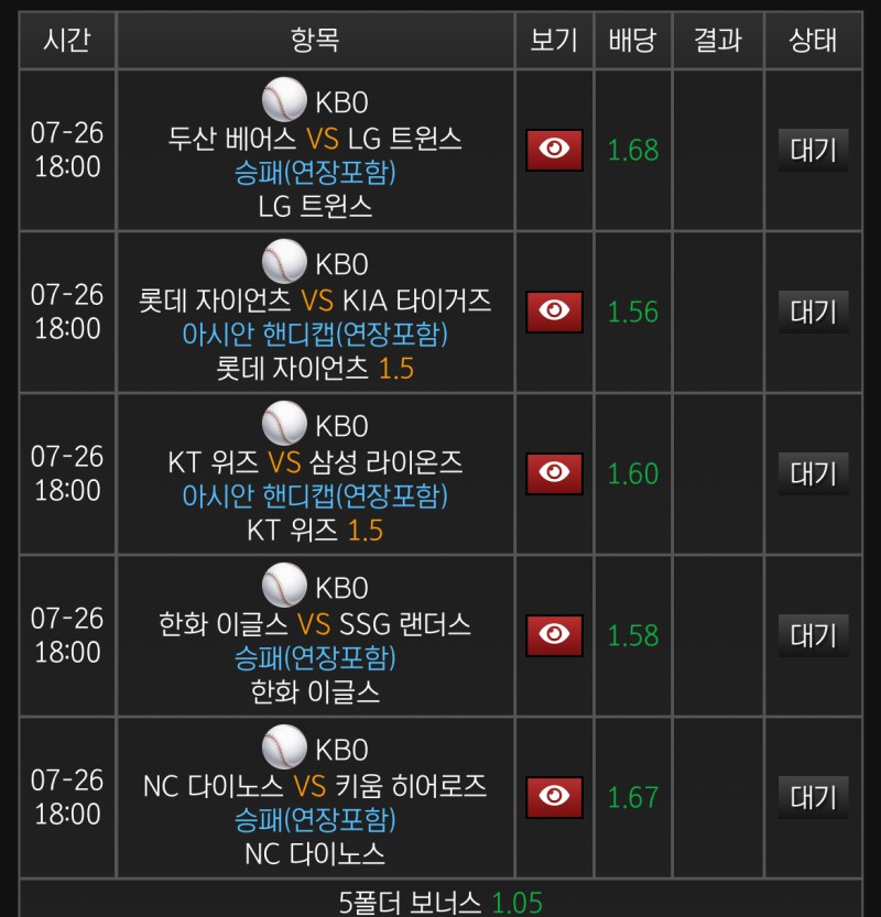 국야 한번더 가봅니다