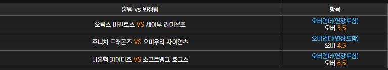 오늘 일야 오버로 다 박았네요~