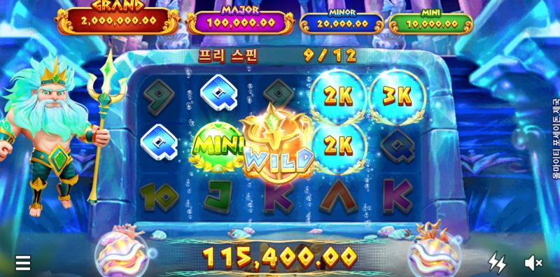 미니 보너스에 추가 잭팟까지