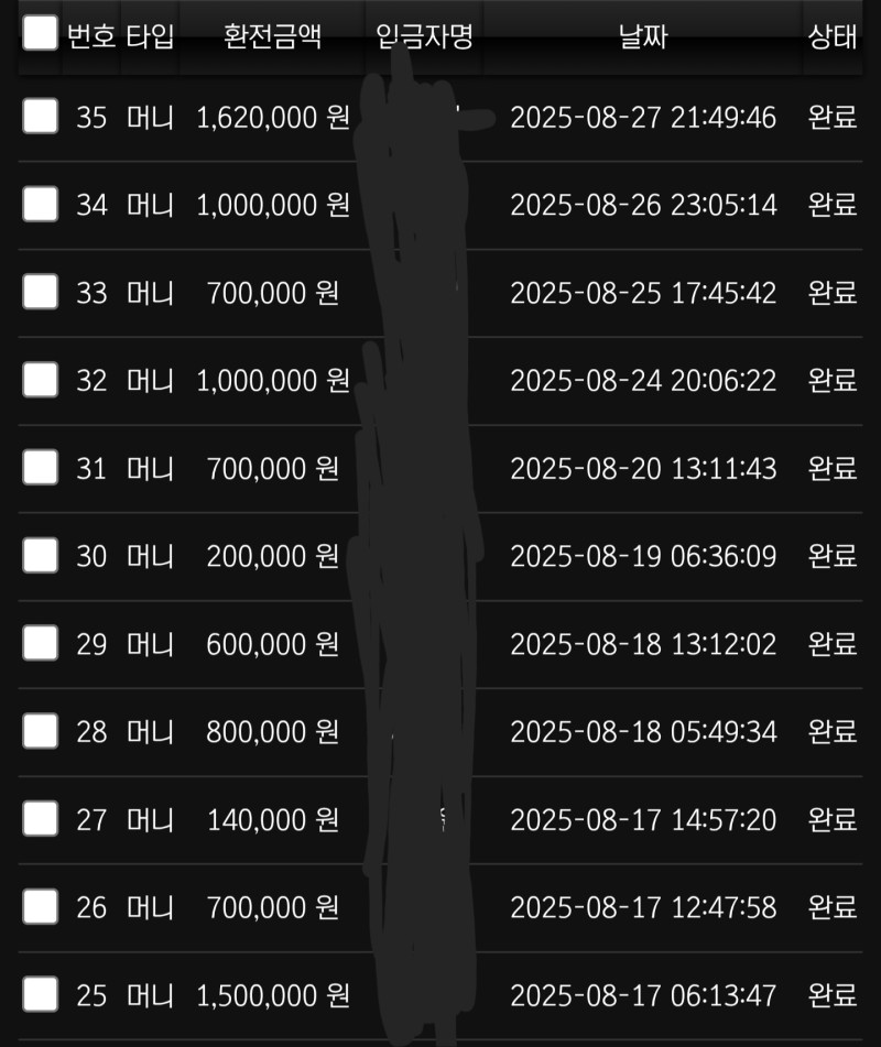 8월생바 성공 휴가갔다오고 노느라 글을못올렸네요