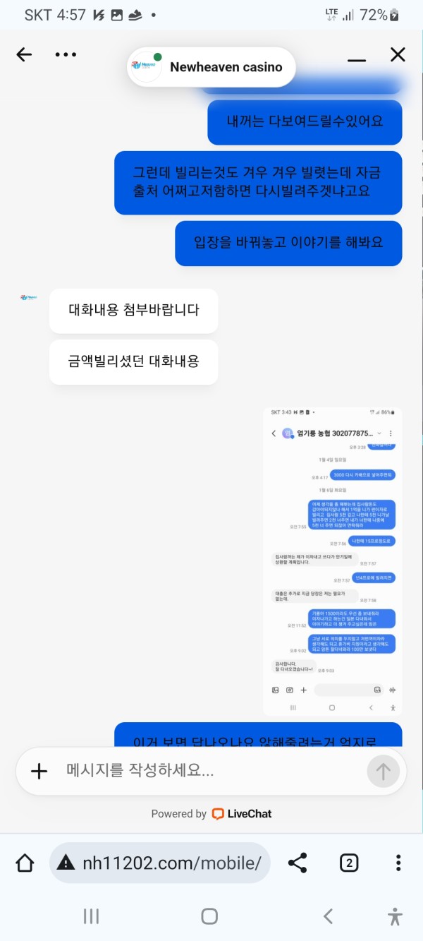 뉴해븐 먹튀 신고요